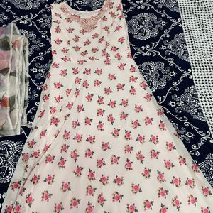 Beautiful flower print suit set