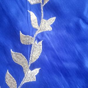 Royal Blue Stiched Dress