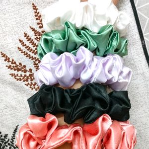 Colourful Assorted Hair Scrunchies/Hair Ties.