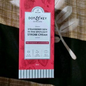 Dot Nd Key Stobe Cream New Sealed Pack No Coin