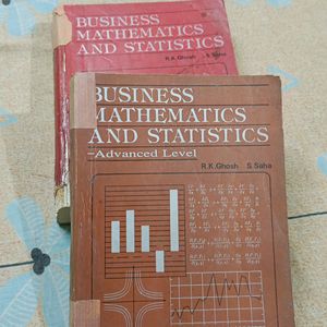 Combo Of Two Business Mathematics And Statistics
