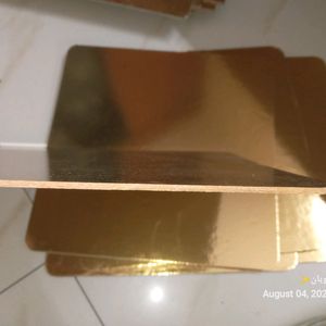 10" Mdf Board Golden