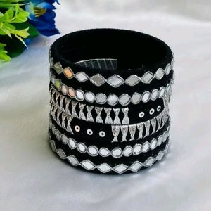 Black Work Bangles 🖤