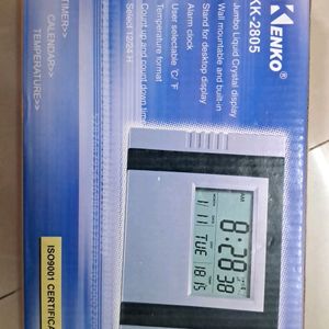 KENKO KK-2805, Digital Wall & Desktop Clock