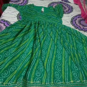 Sawan Spcl !!! Gathered Anarkali Suit 7h