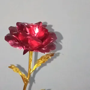 Gold Foil Red Rose Gift