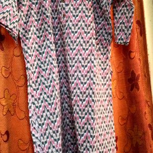 Pure Cotton Printed Kurti