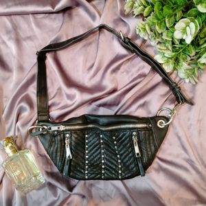 Zara Black Waist Bag