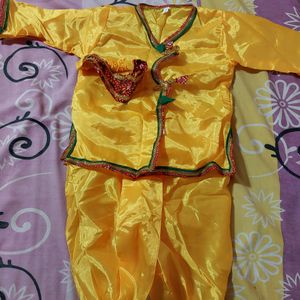 Krishna/traditional/dhoti Kurta Set For 2 Year