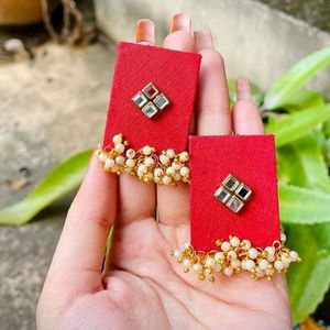 Fabric Earring No 35