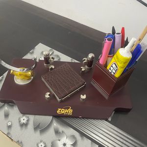 Wooden Pen Holder