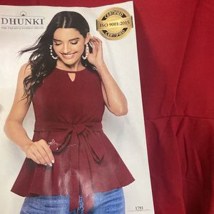 Dhunki Crop Top