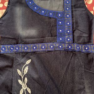 Blue Kurta