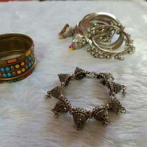 Combo Of 3 Bangles.