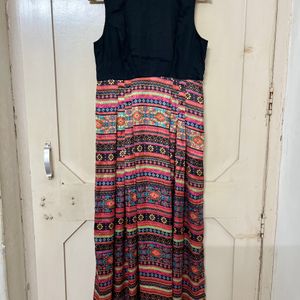 Ethnic Gown Maxi Dress Colourful