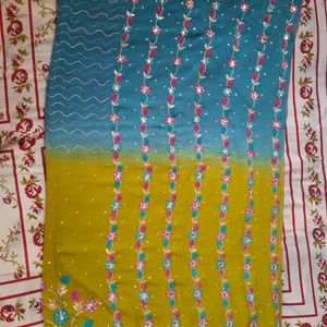 Pure Georgette Saree