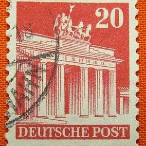 GERMANY 1948 BRANDENBURG GATE BERLIN (USED)