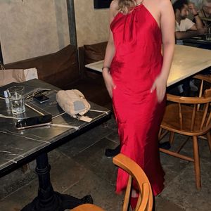 ZARA RED MAXI DRESS