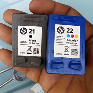 Hp Cartridge 21 22 Number Combo