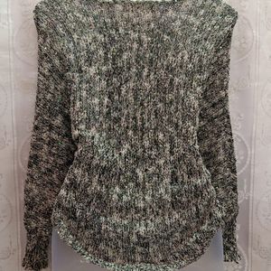 Shimmery Wollen Sweater For Party Wear