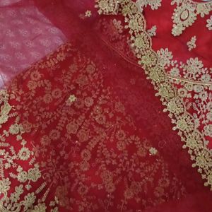 Beautiful Red Lehenga For Girls And Brides