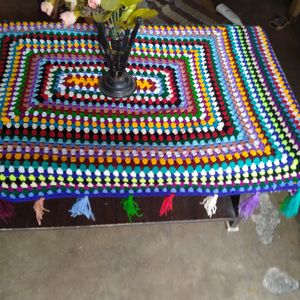 Multicolor Tea Table Cover