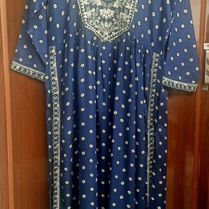 Nyra Cut Embroidered Kurta