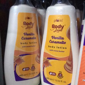 Plum Body lovin Vanilla Caramello Lotion Pack 2