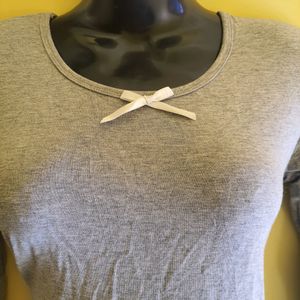 Full Sleeve Grey Top