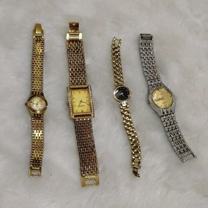 Old Antique Women's Wrist Watches