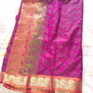 Double Shade Saree