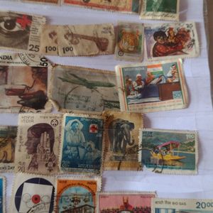 India Vintage Stamps