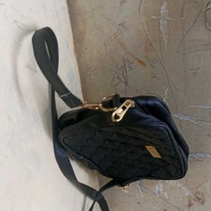 Black Colour Handbag