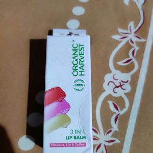 Organic Harvest 3 In 1 Lipbalm