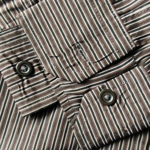 Chancellor India Men's Formal Shirt Brown