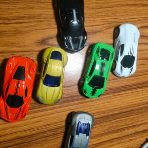 Metal Cars Pack Of 6