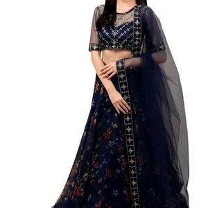 Kedar FabGirls Lehenga Choli Ethnic Wear Floral Pr