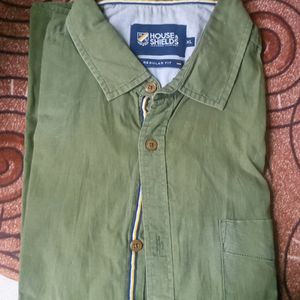 Dark Green Formal Shirt .