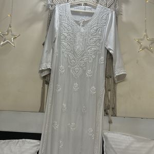 ORIGINAL HAND WORK CHIKANKARI KURTA