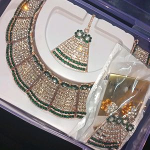 Brand New Bridal Necklace Combo Of 3 Set