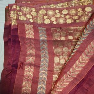 Pure Gadwal Silk Zari Woven Saree