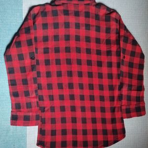 Red & Black Checked Shirt