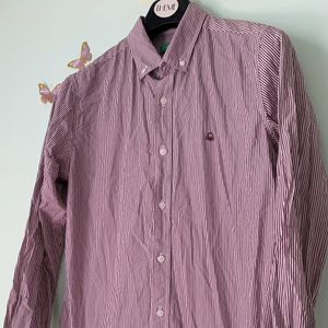 United Colours Of Benetten Red Stripes Shirt (Men)