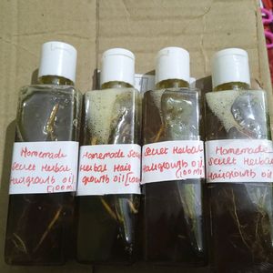 Homemade Secret Herbal Hairgrowth Oil