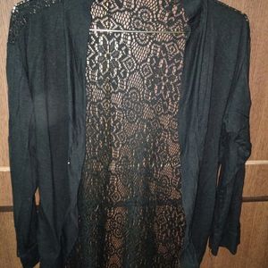 Net Jacket For Women, Tops Dresses, Waist Coat, Under200 Rupees Dress , Over Coat