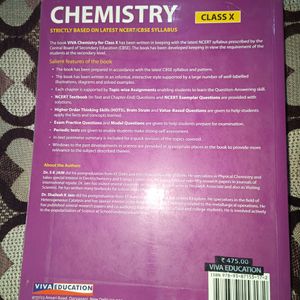 Class 10th Chemistry Book