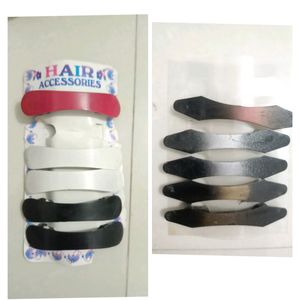 Pack Of 10 Plain Hair Clips