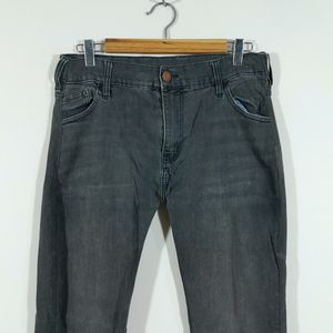 Charcoal Black Faded Jean's (Men's)