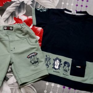 T Shirt With Shorts For Kid