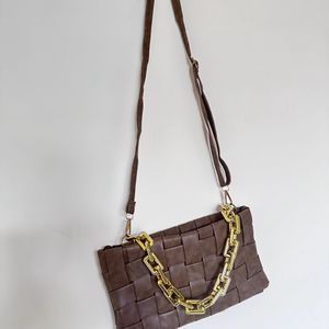 Tan Sling Bag